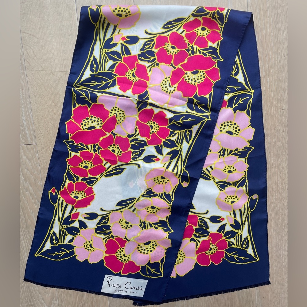 Pierre Cardin Silk Scarf